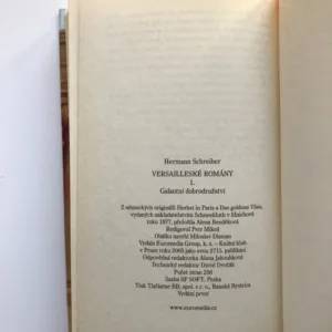 Versailleské romány 1-9, Hermann Schreiber