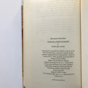 Versailleské romány 1-9, Hermann Schreiber