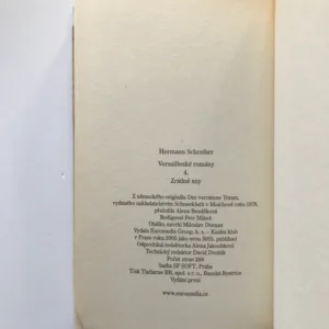 Versailleské romány 1-9, Hermann Schreiber