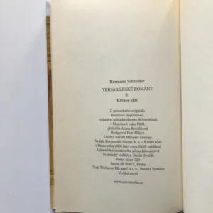 Versailleské romány 1-9, Hermann Schreiber