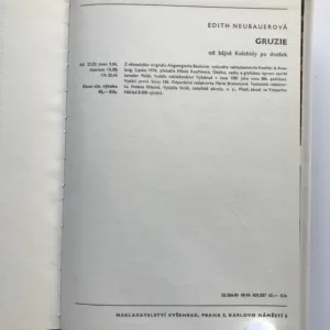 Gruzie – Od bájné Kolchidy po dnešek, Edith Neubauerová