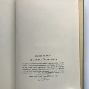 Usměvavá Guatemala, Norbert Frýd