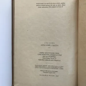 Africké cesty (1. část), Jaroslav R. Vávra