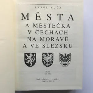 Města a městečka v Čechách, na Moravě a ve Slezsku, IV. díl (Ml-Pan)