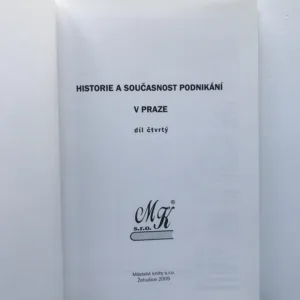 Historie a současnost podnikání v Praze (Díl čtvrtý), Jaroslav Láník