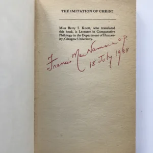 The Imitation of Christ, Thomas à Kempis