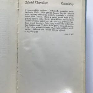 Zvonokosy 1-3, Gabriel Chevallier