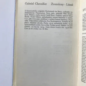 Zvonokosy 1-3, Gabriel Chevallier