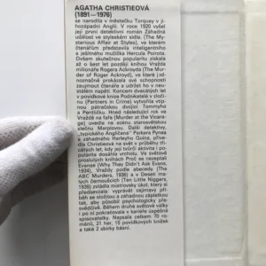Vlastní životopis, Agatha Christie