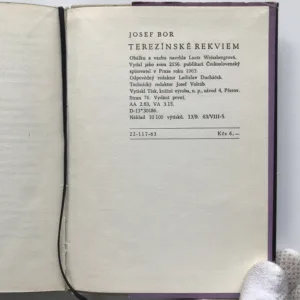 Terezínské rekviem, Josef Bor