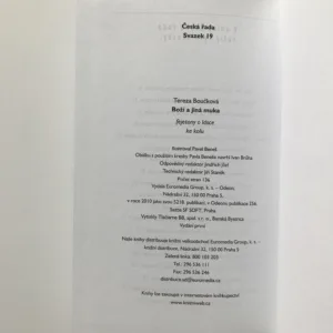 Boží a jiná muka (Fejetony o lásce ke kolu), Tereza Boučková