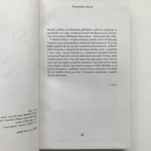 Vášně a jiné povídky, Isaac Bashevis Singer