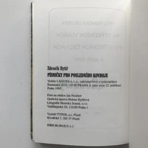 Písničky pro posledního kovboje (Michal Tučný), Zdeněk Rytíř