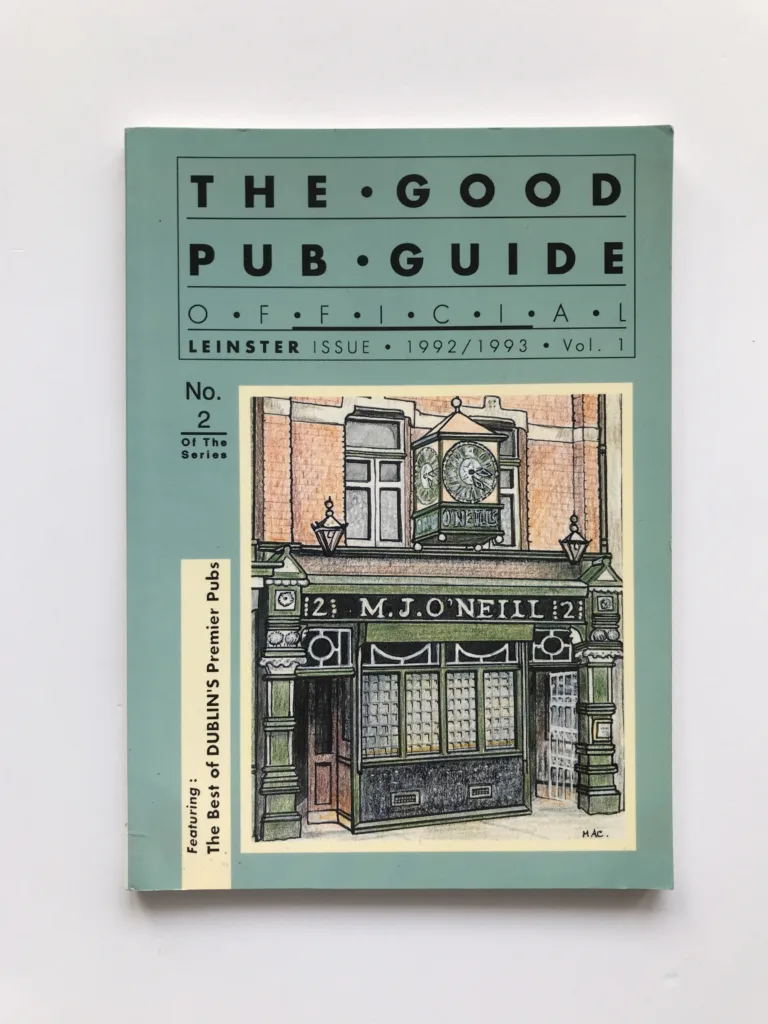 The Good Pub Guide Official – Leinster Issue, Eugene McComb