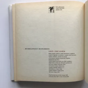 Oheň, jímž hořím, Michelangelo Buonarroti
