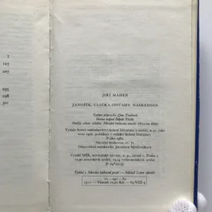 Janošík / Ulička odvahy / Nasreddin, Jiří Mahen