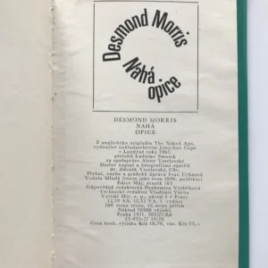 Nahá opice (Zoolog studuje lidského živočicha), Desmond Morris