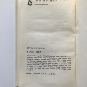 Kočičí hra, István Örkény