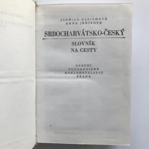 Srbocharvátsko-český / česko-srbocharvátský slovník na cesty