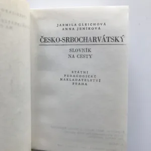 Srbocharvátsko-český / česko-srbocharvátský slovník na cesty