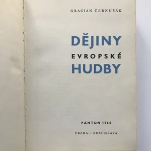 Dějiny evropské hudby, Gracian Černušák