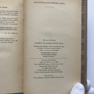 Dobrý člověk ještě žije, Romain Rolland