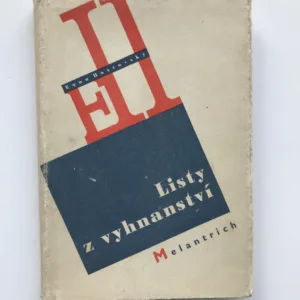 Listy z vyhnanství, Egon Hostovský