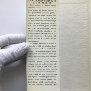 Černý obelisk, Erich Maria Remarque