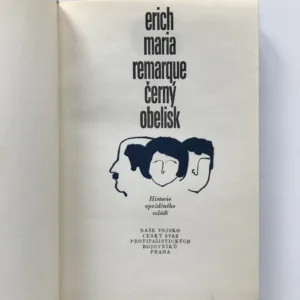 Černý obelisk, Erich Maria Remarque