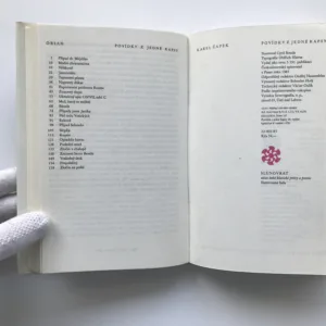 Povídky z jedné kapsy / Povídky z druhé kapsy, Karel Čapek