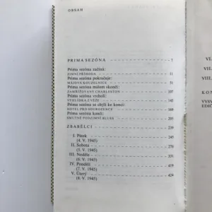 Prima sezóna / Zbabělci / Konec nylonového věku, Josef Škvorecký