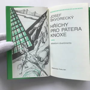 Hříchy pro pátera Knoxe, Josef Škvorecký