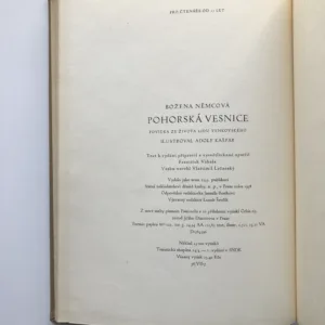 Pohorská vesnice, Božena Němcová