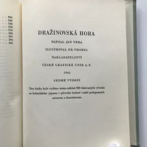 Dražinovská hora, Jan Vrba