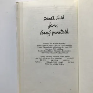 Jan, černý proutník, Zdeněk Šmíd