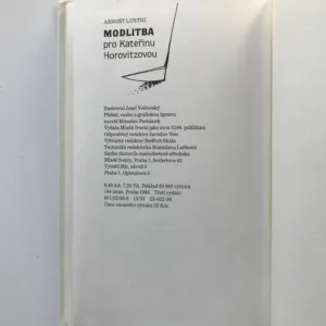Modlitba pro Kateřinu Horovitzovou, Arnošt Lustig