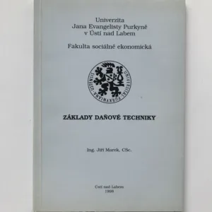 Základy daňové techniky, Jiří Marek