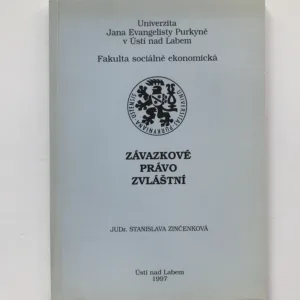 Závazkové právo zvláštní, Stanislava Zinčenková