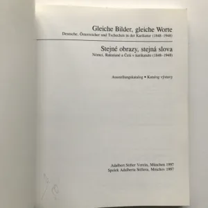 Gleiche Bilder, gleiche Worte / Stejné obrazy, stejná slova, Jozo Džambo