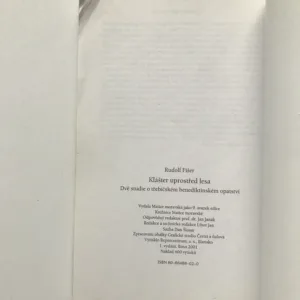 Klášter uprostřed lesa, Rudolf Fišer