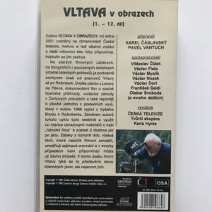 Vltava v obrazech (1.-12. díl) – VHS, Karel Čáslavský, Pavel Vantuch,