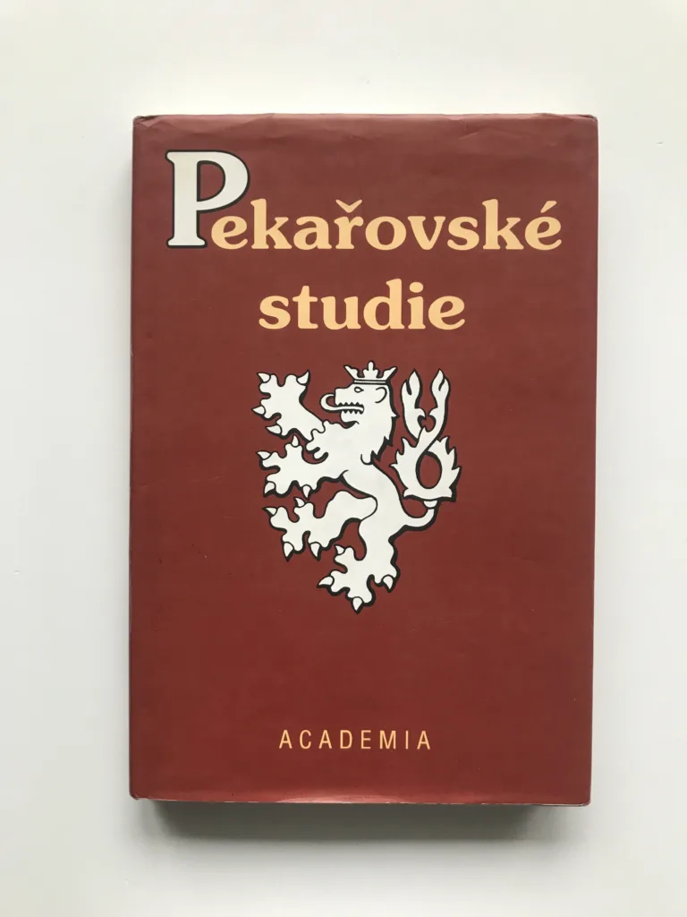Pekařovské studie, Eva Kantůrková, kolektiv autorů