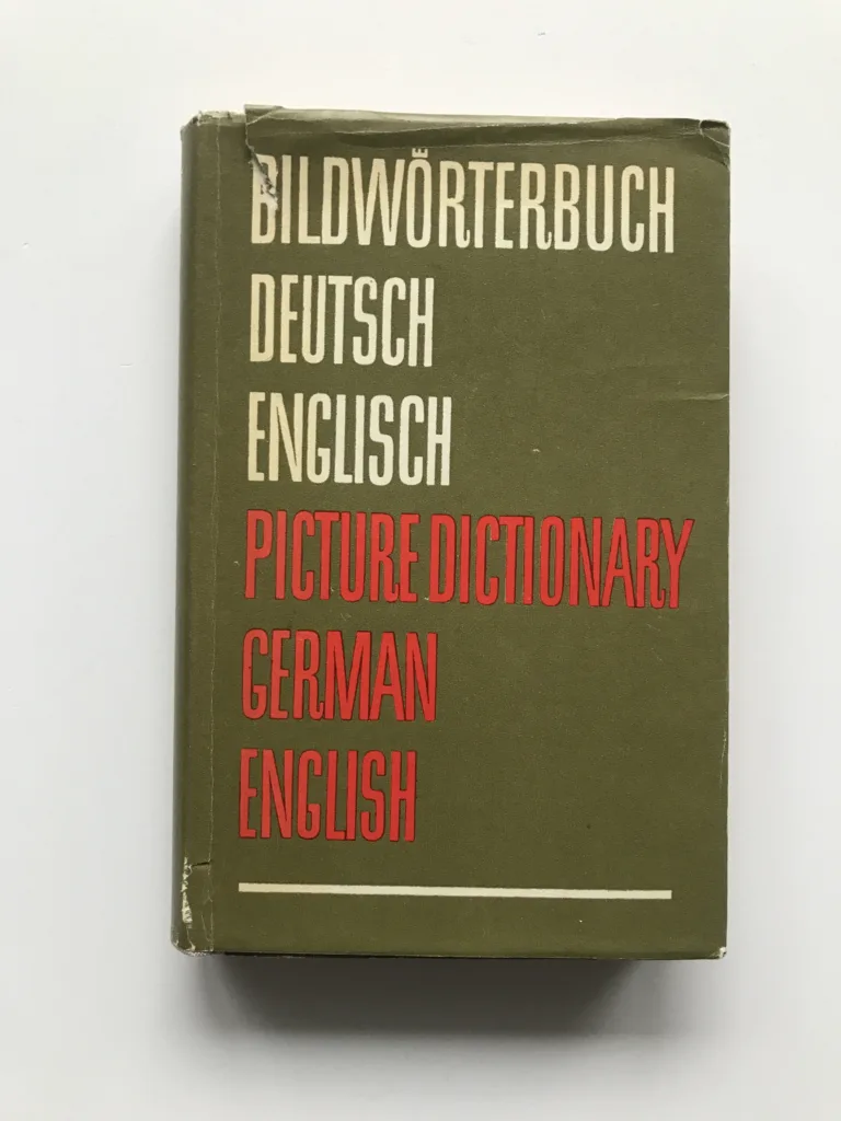 Bildwörterbuch, Deutsch und Englisch / Picture Dictionary, German and English
