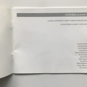 Hyperrealismus, Zdeněk Beran, Martina Vítková, Petra Finfrlová, Edith Jeřábková