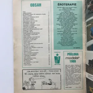Modelář – příloha 1989
