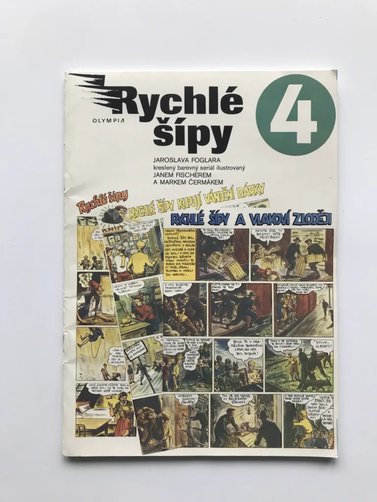 Rychlé šípy 4, Jaroslav Foglar, Marko Čermák, Jan Fischer