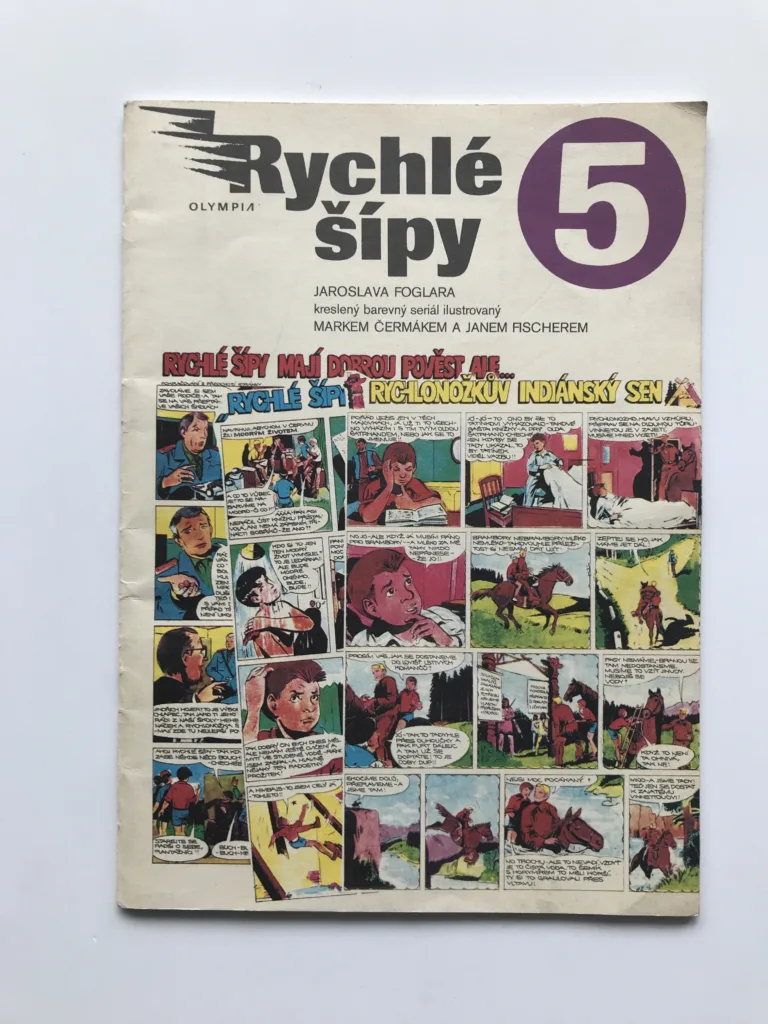 Rychlé šípy 5, Jaroslav Foglar, Jan Fischer, Marko Čermák