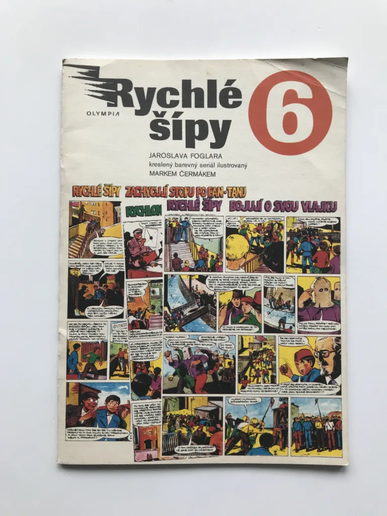 Rychlé šípy 6, Jaroslav Foglar, Marko Čermák