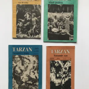Tarzan 1-4, Edgar Rice Burroughs, Zdeněk Burian