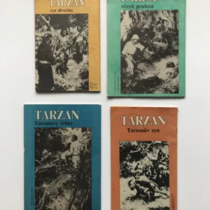 Tarzan 1-4, Edgar Rice Burroughs, Zdeněk Burian
